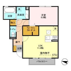 マンテネールの物件間取画像